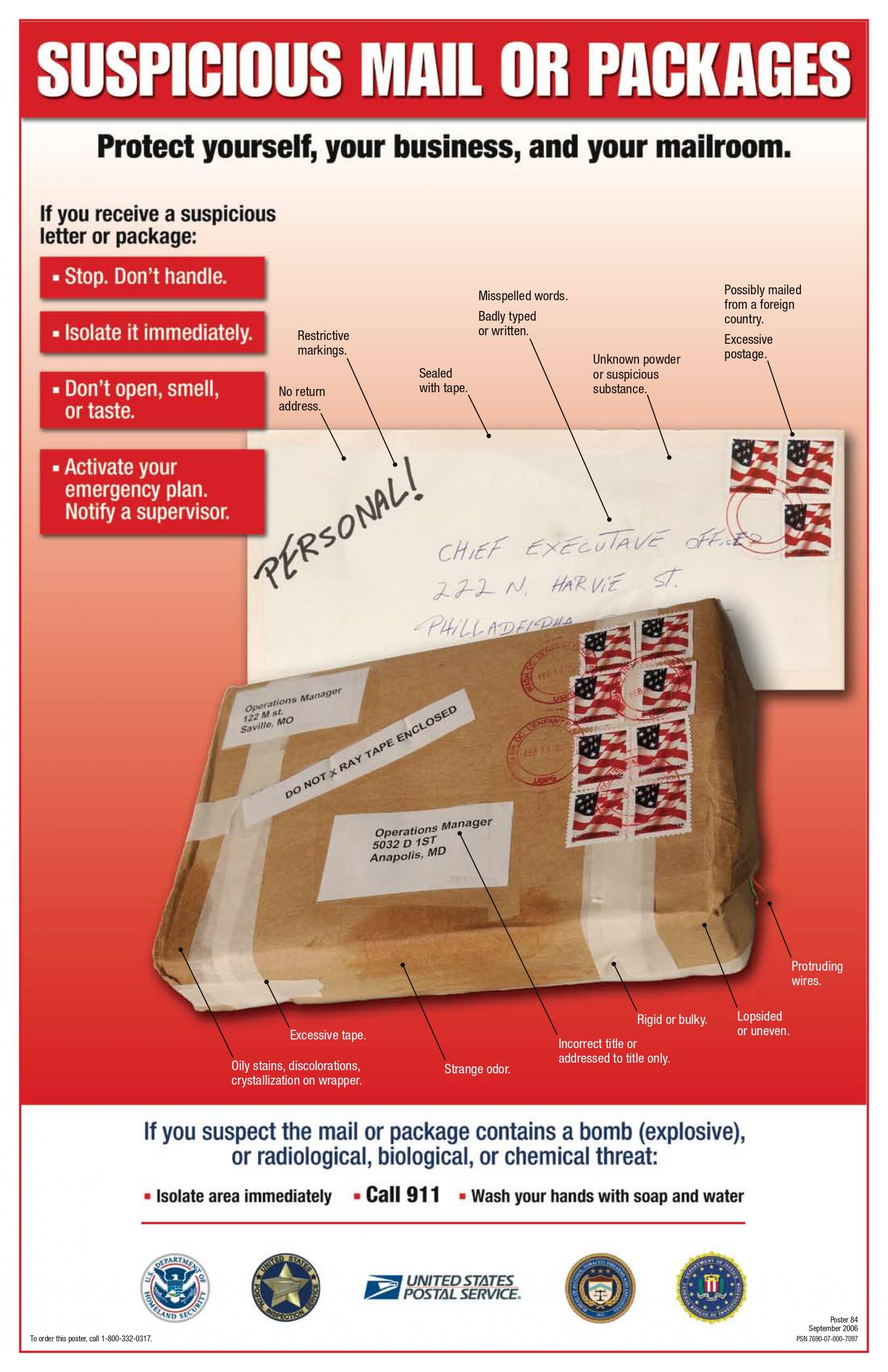 How USPS Identifies Suspicious Packages - MAILBOX MASTER